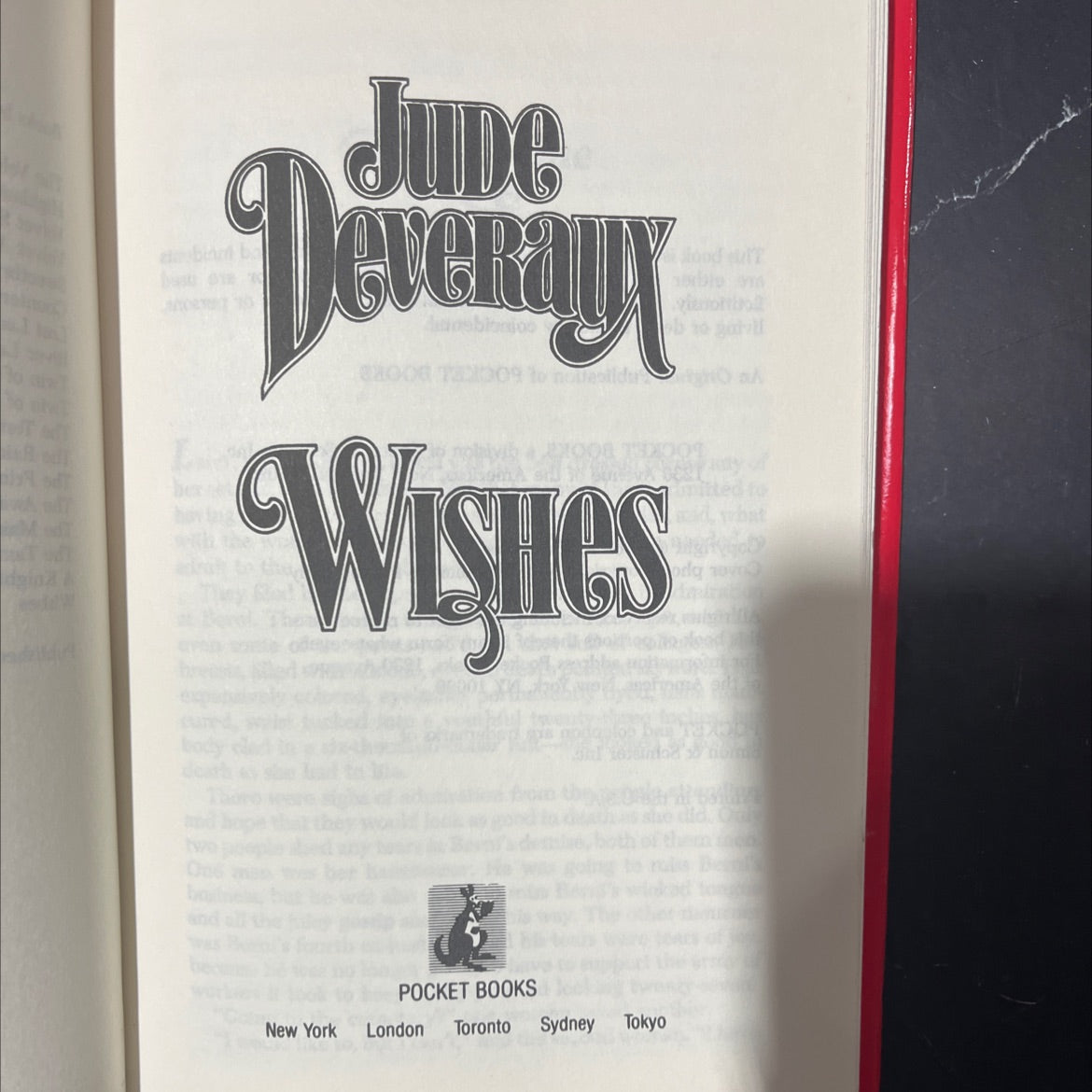 abian jude deveraux wisnes book, by jude deveraux, 1989 Hardcover image 2