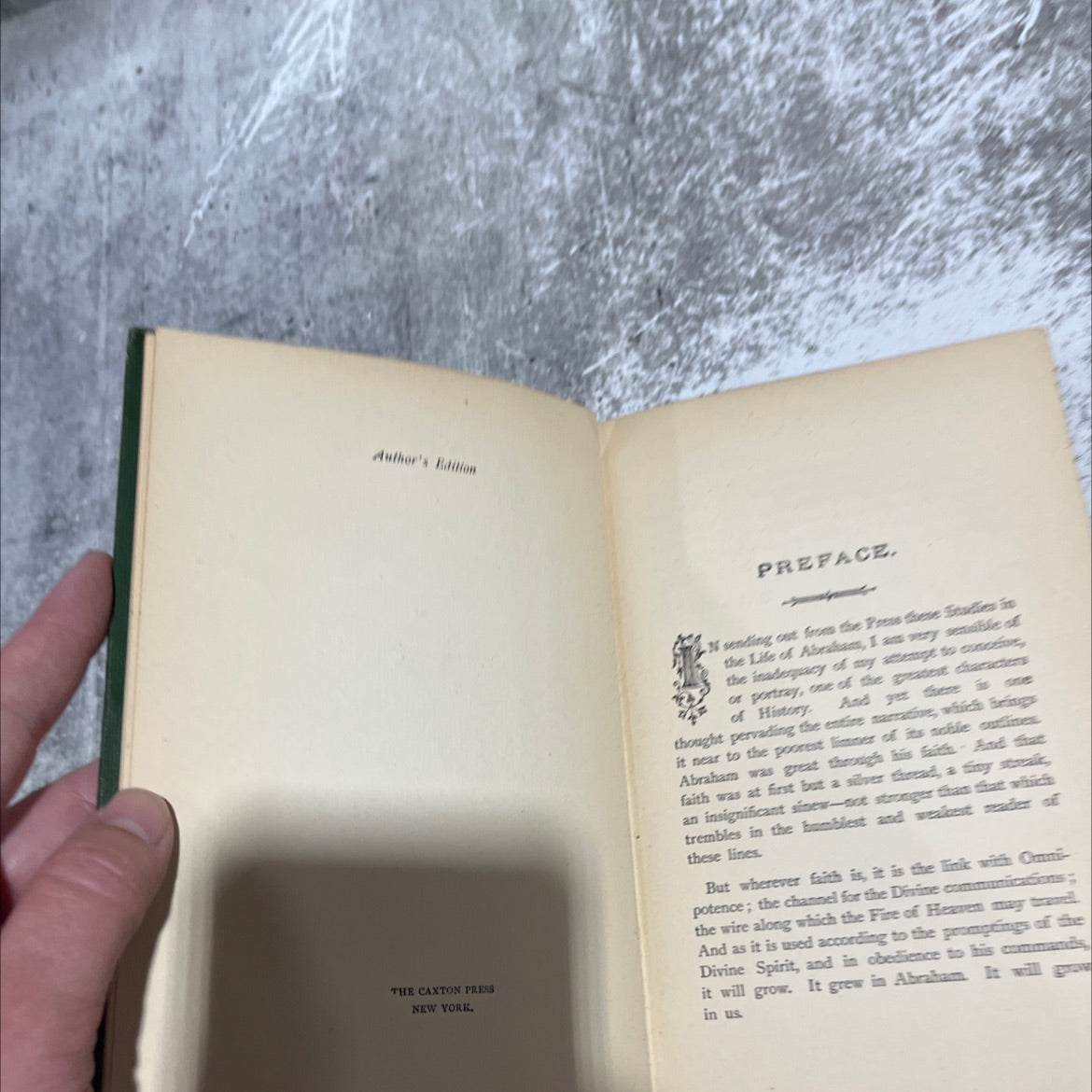 abraham: or, the obedience of faith book, by f. b. meyer, 1970 Hardcover image 3