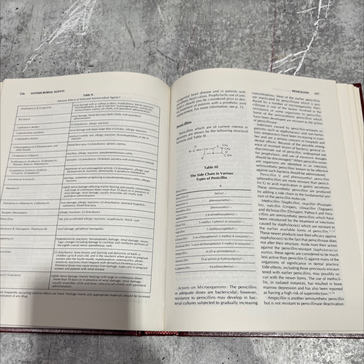 accepted dental therapeutics book, by American Dental Association, 1982 Hardcover image 4