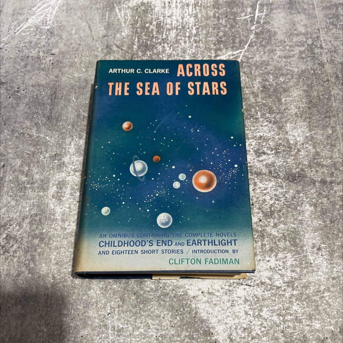 across the sea of stars book, by arthur c. clarke, 1959 Hardcover image 1