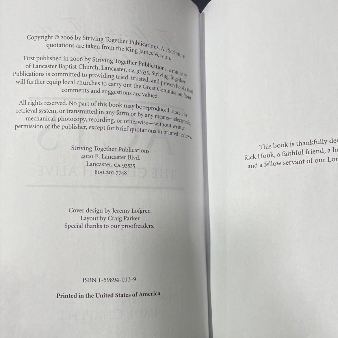 acts the church alive expanded outlines and comments book, by paul chapPELL, 2006 Hardcover image 3
