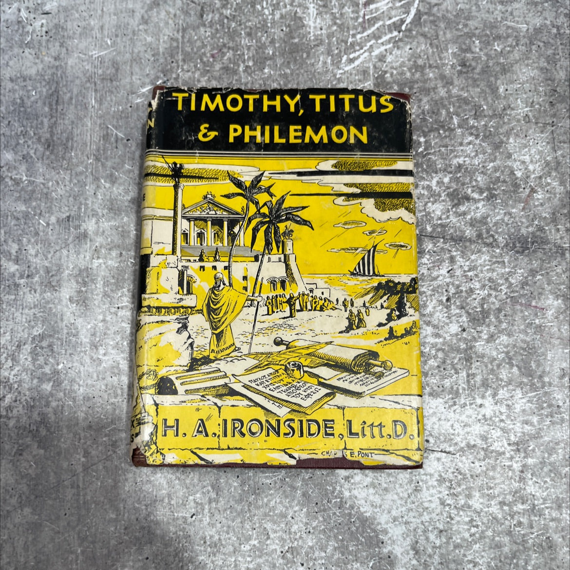 addresses--lectures -- expositions on timothy titus and philemon book, by h. a. ironside, 1951 Hardcover image 1