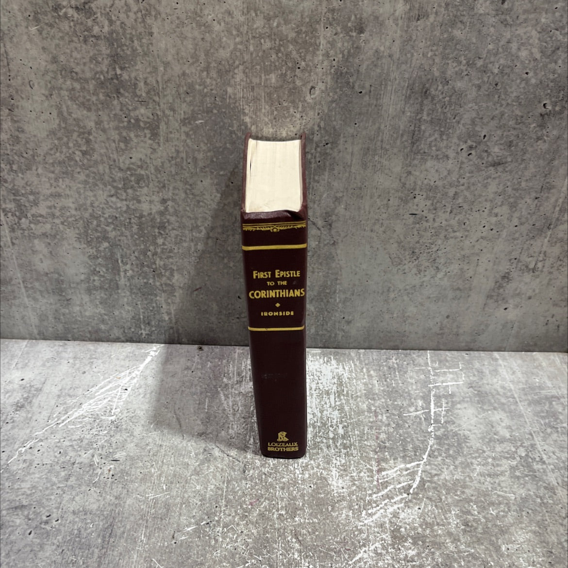 addresses on the first epistle to the corinthians book, by h. a. ironside, 1988 Hardcover image 4