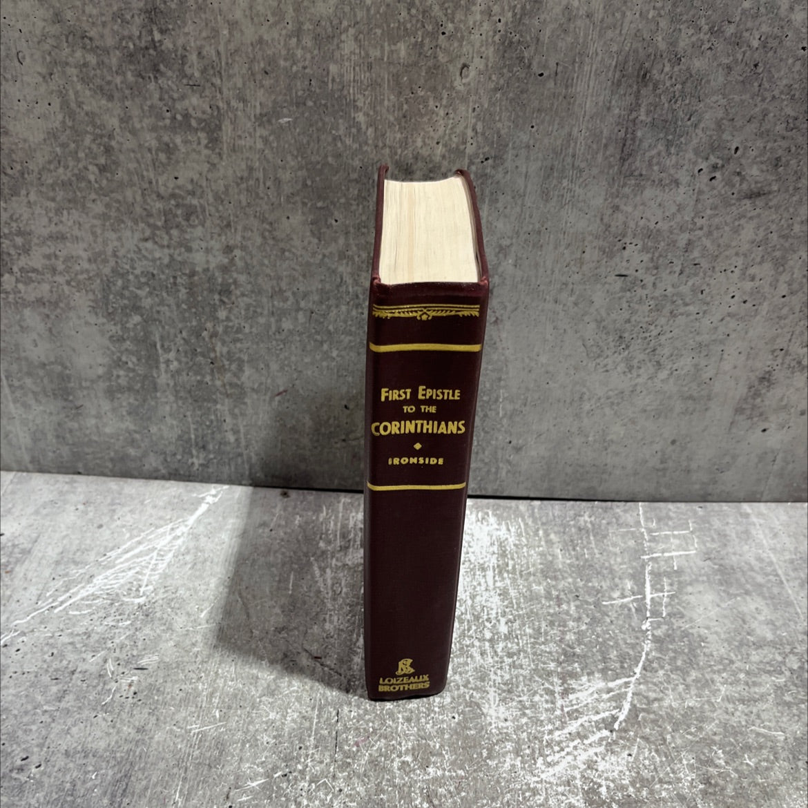 addresses on the first epistle to the corinthians book, by h. a. ironside, 1988 Hardcover image 4