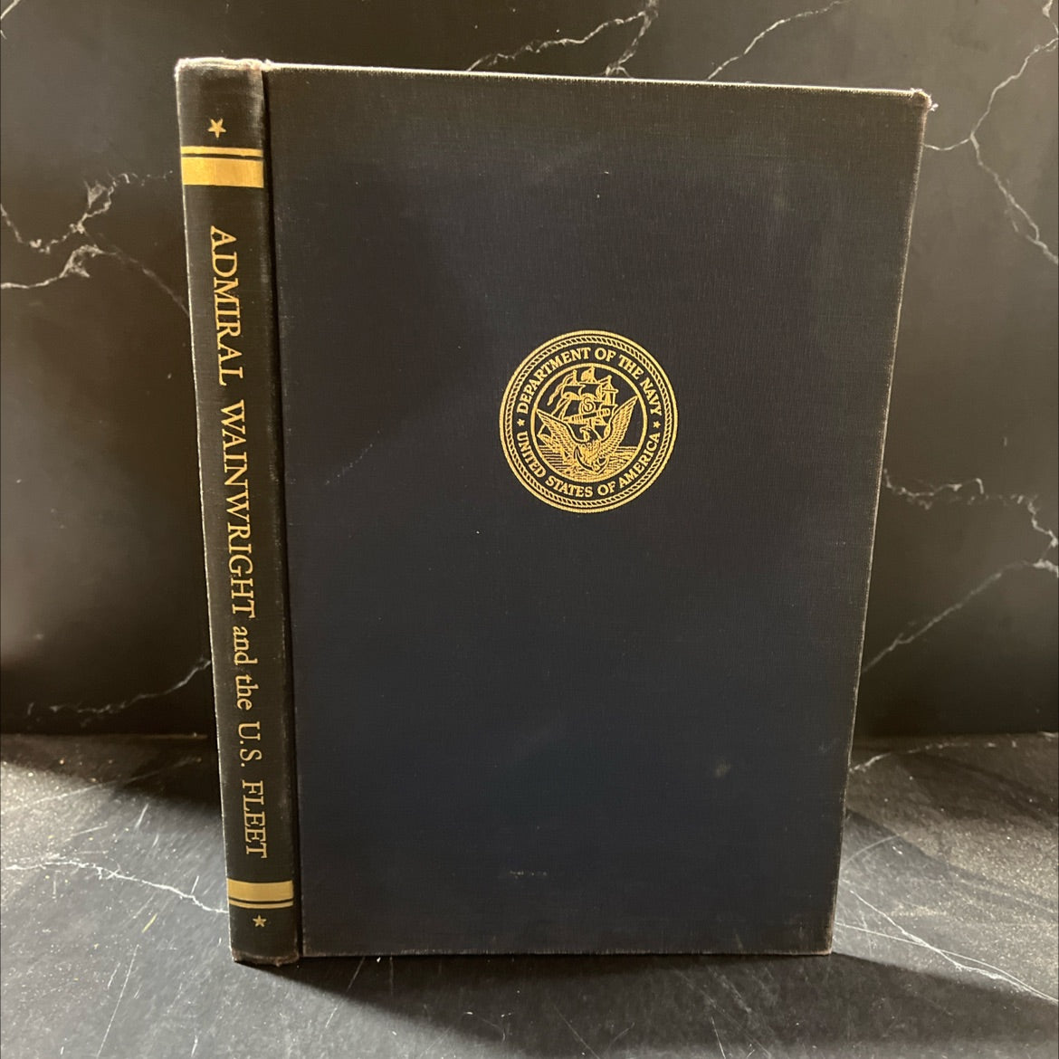 admiral richard wainwright and the united states fleet book, by captain damon e. cummings usn (retired), 1962 Hardcover image 1