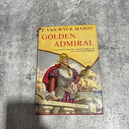 admiral book, by f. van wyck mason, 1953 Hardcover image 1