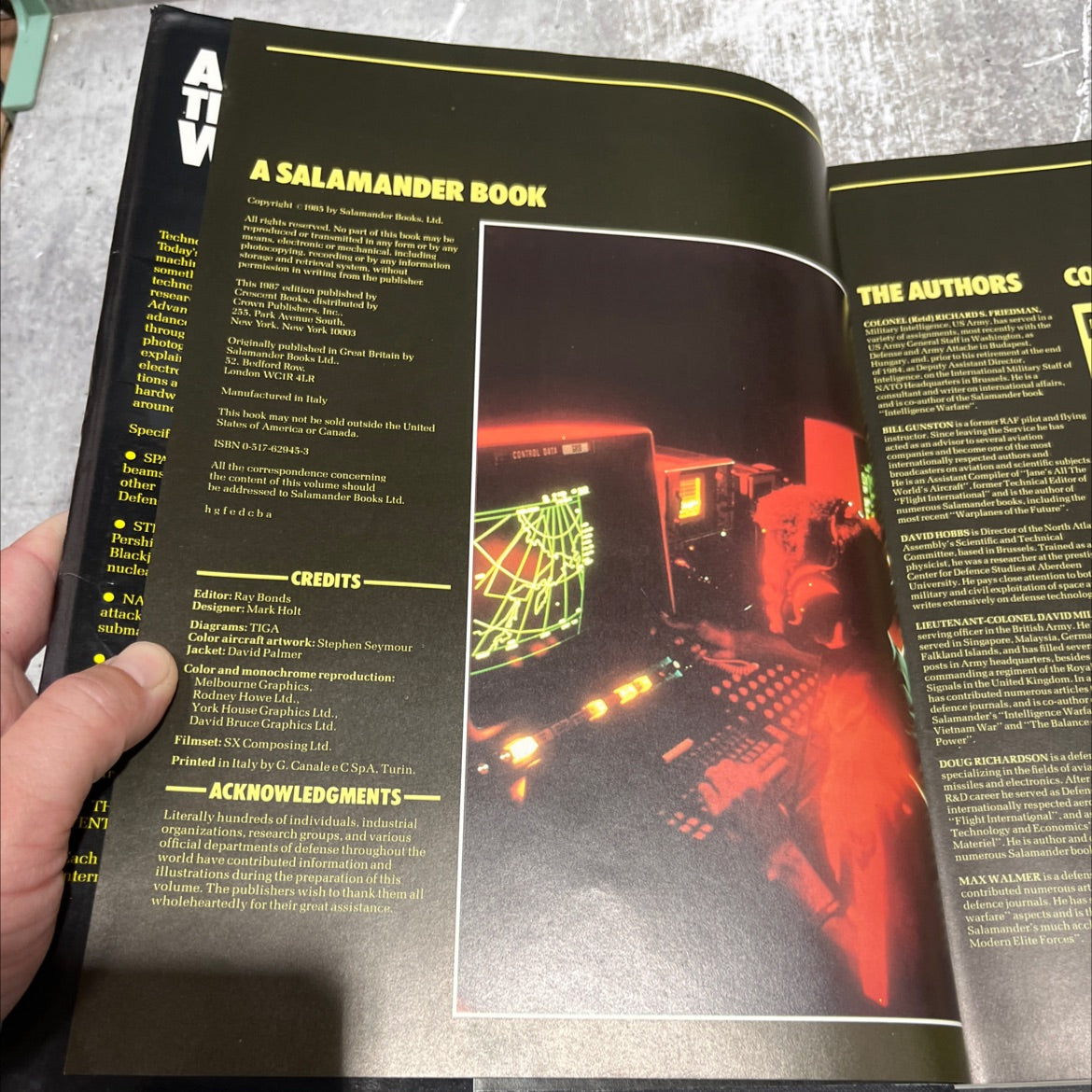 advanced technology warfare book, by col. richard s. friedman, lt. col. david miller, doug richardson, bill gunston, image 3