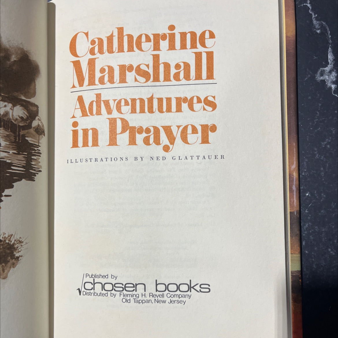 adventures in prayer book, by catherine marshall, 1975 Hardcover image 2