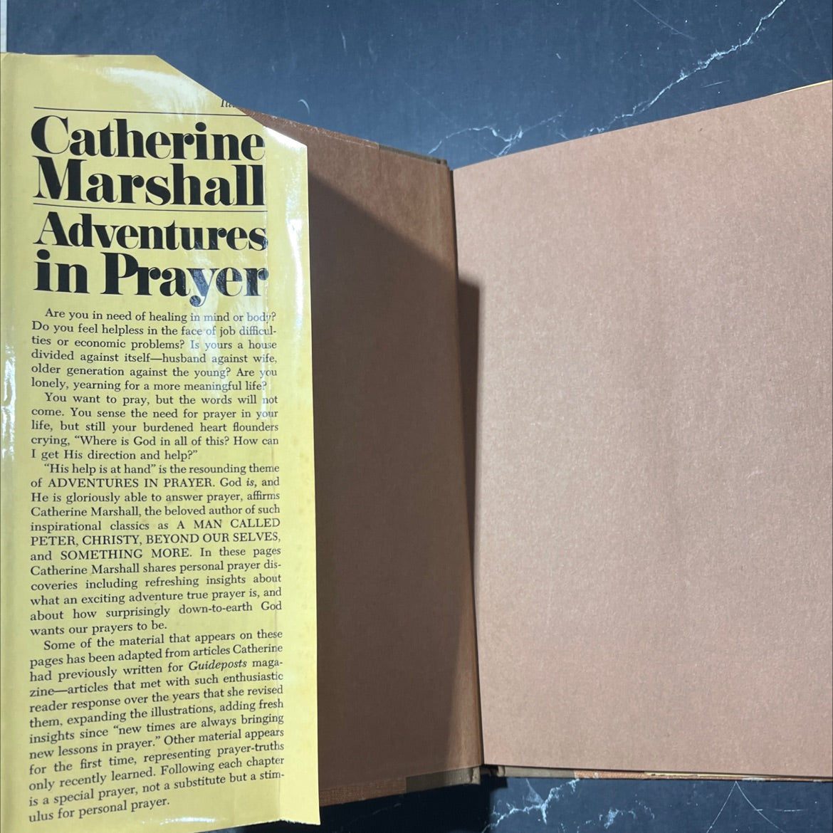 adventures in prayer book, by catherine marshall, 1975 Hardcover image 4