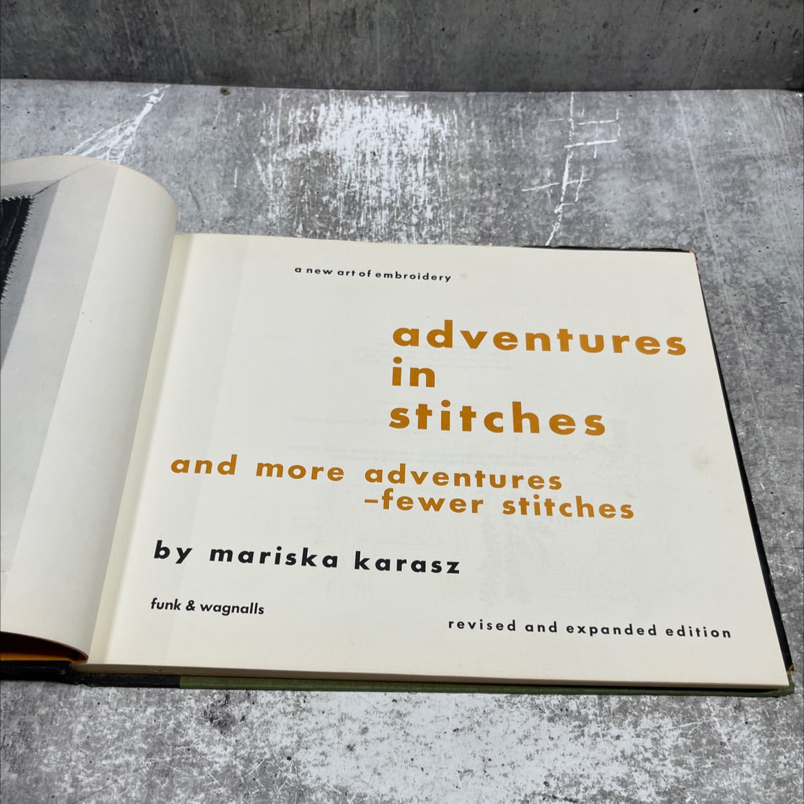 adventures in stitches: a new art of embroidery and more adventures-fewer stitches book, by mariska karasz, 1959 image 2