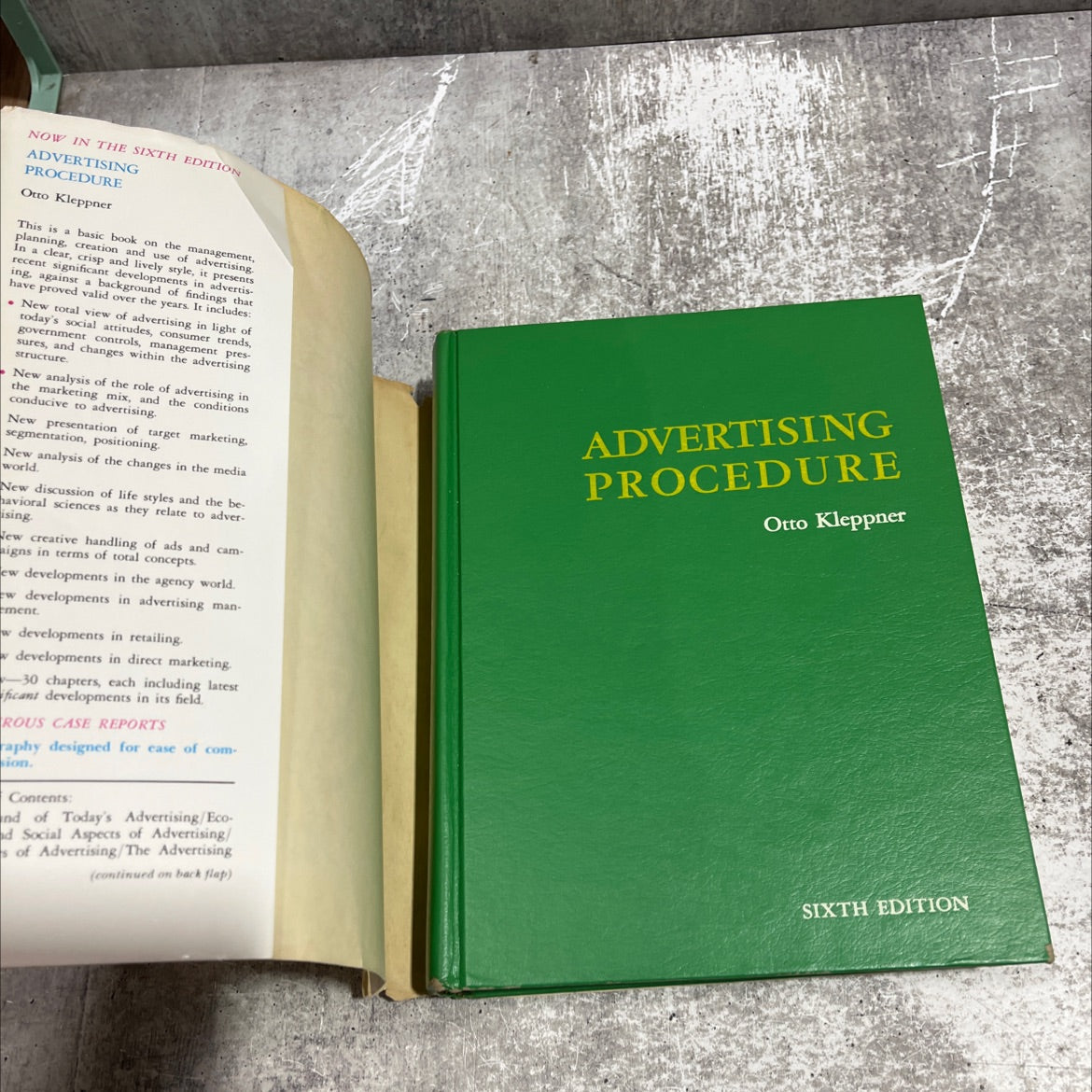 advertising procedure book, by otto kleppner, 1973 Hardcover image 4