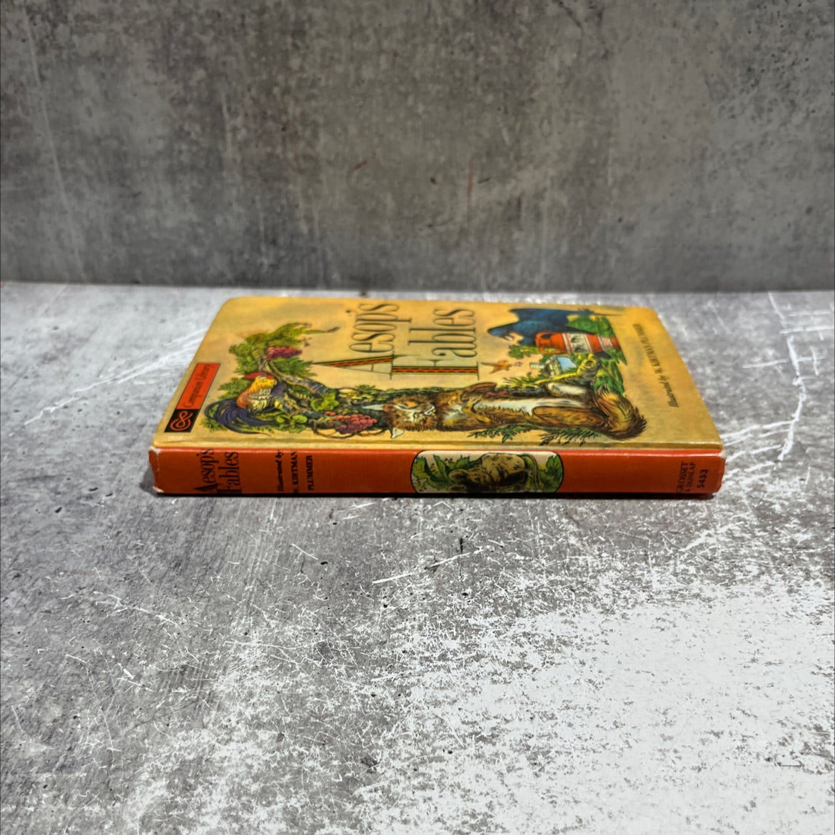 aesop's fables book, by unknown, 1963 Hardcover image 4