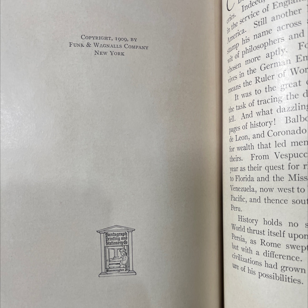 after fighting the real america in romance the golden quest the age of conquest 1506-1547 book, by edwin markham, 1912 image 3