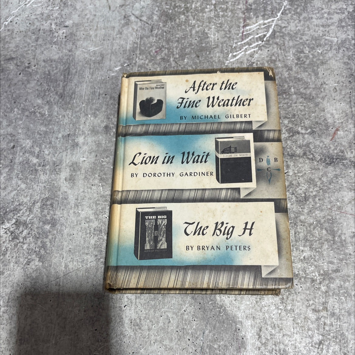 after the fine weather book, by michael gilbert, 1963 Hardcover image 1