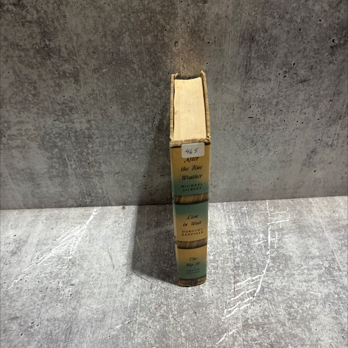 after the fine weather book, by michael gilbert, 1963 Hardcover image 4