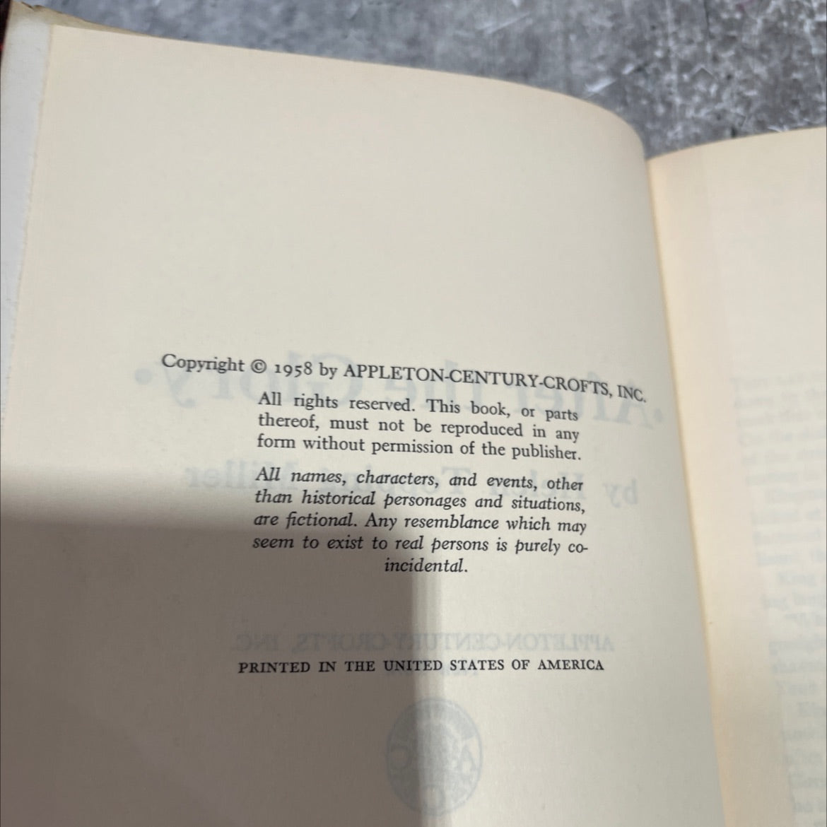 after the glory book, by helen topping miller, 1958 Hardcover image 3
