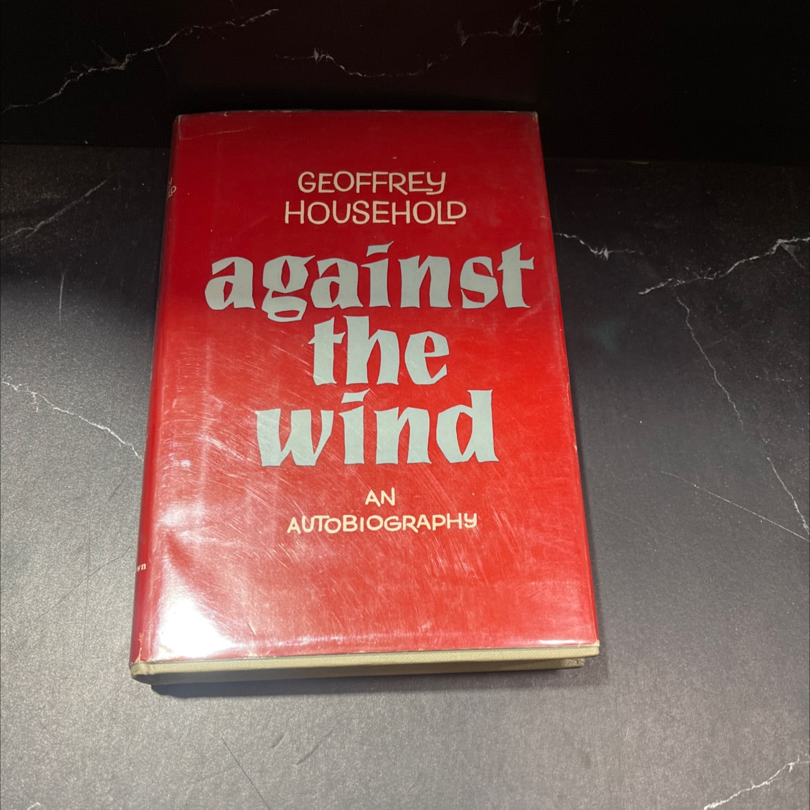against the wind book, by geoffrey household, 1958 Hardcover image 1