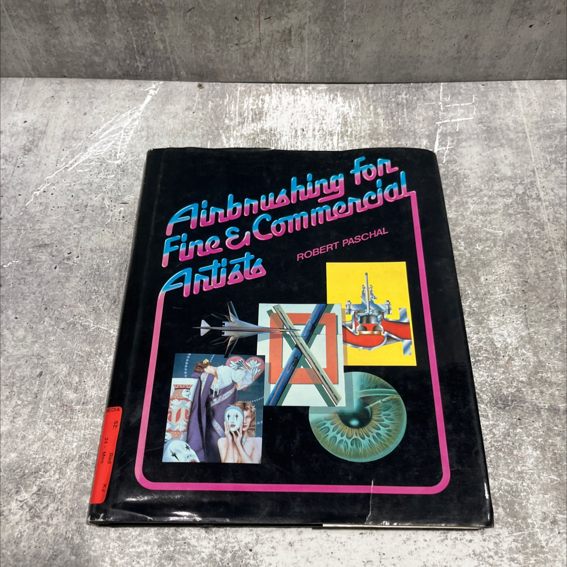 airbrushing for fine & commercial artists book, by robert paschal, 1982 Hardcover image 1