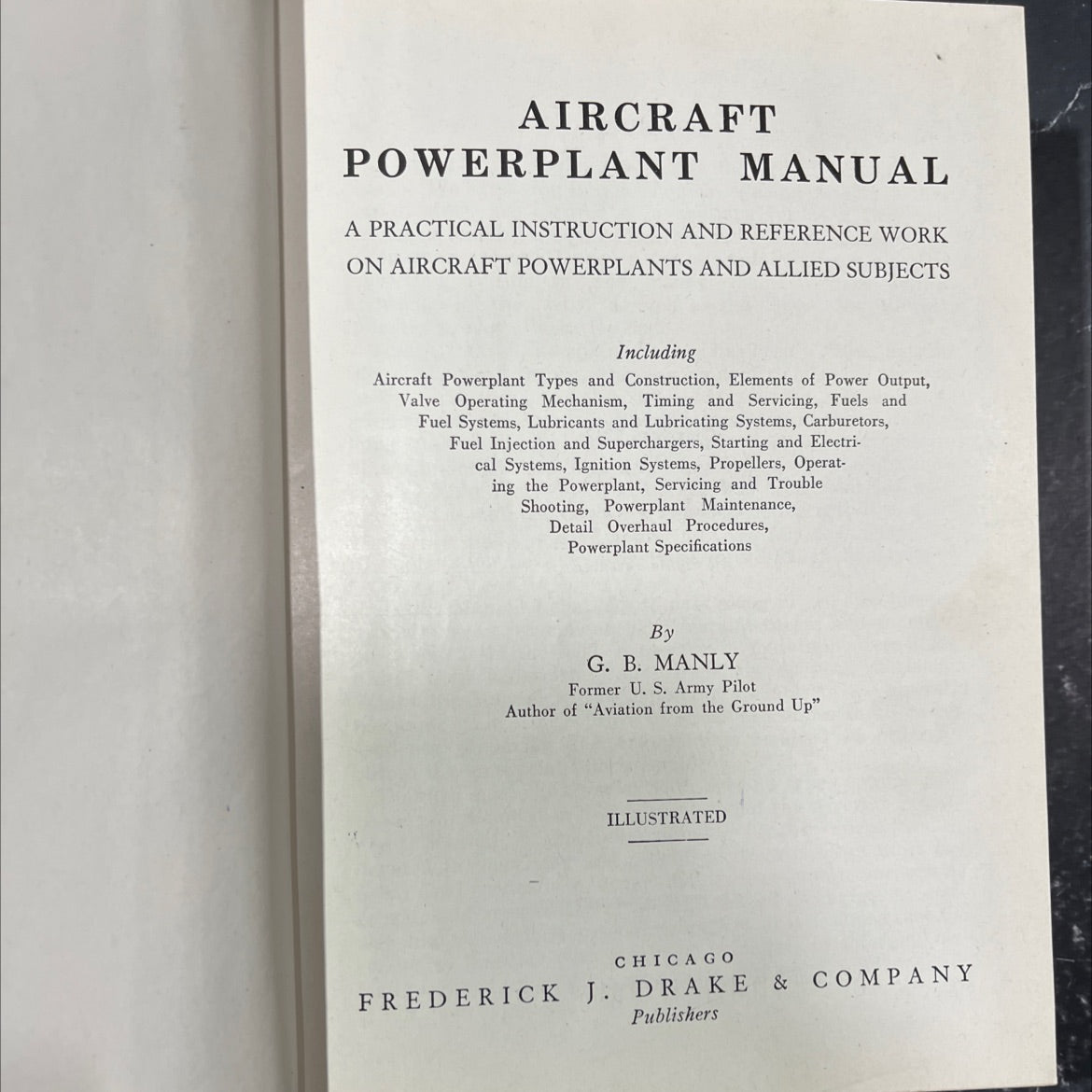 aircraft powerplant manual a practical instruction and reference work on aircraft powerplants and allied subjects book, image 2
