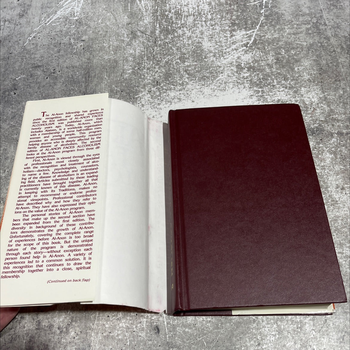 al-anon faces alcoholism book, by al-anon family group headquarters, inc., 1989 Hardcover image 4