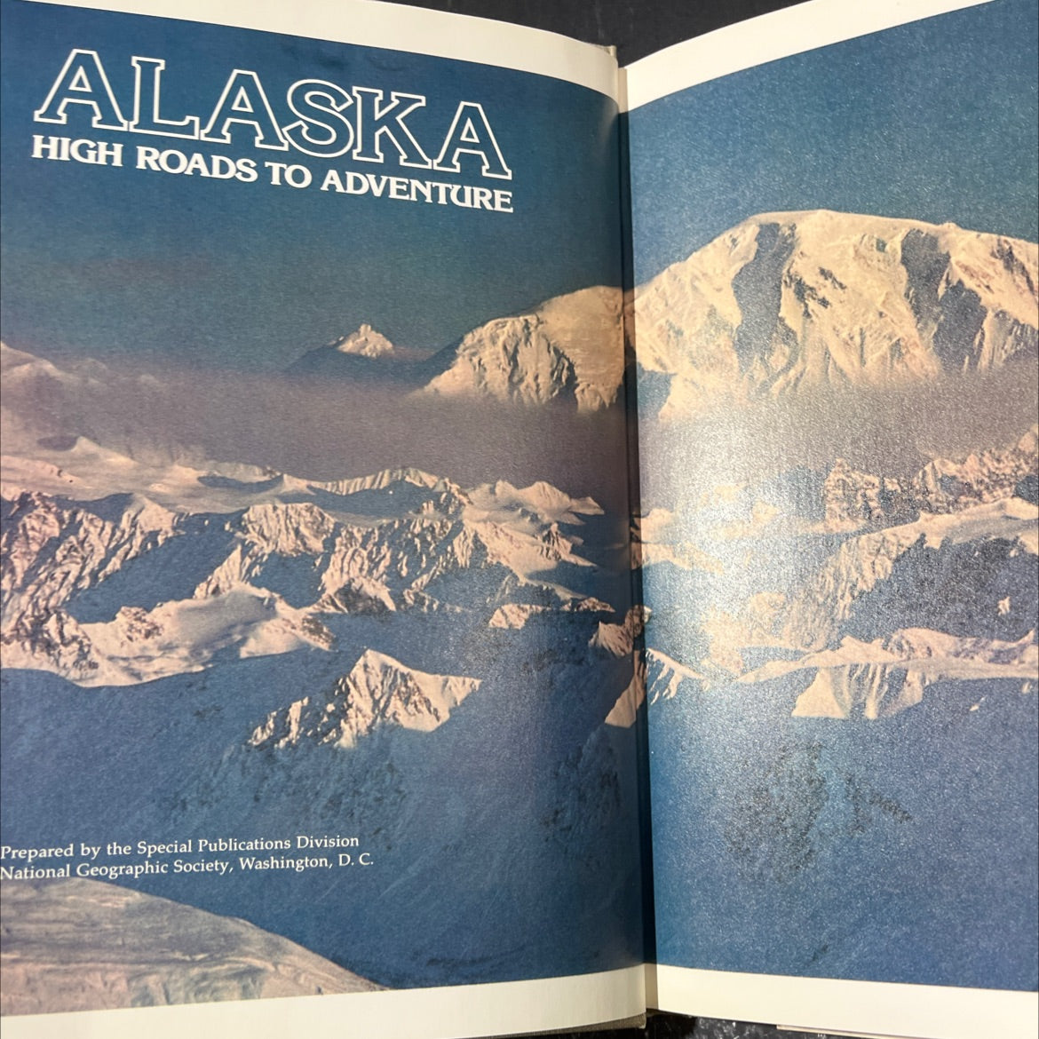 alaska high roads to adventure book, by national geographic society, 1976 Hardcover image 2