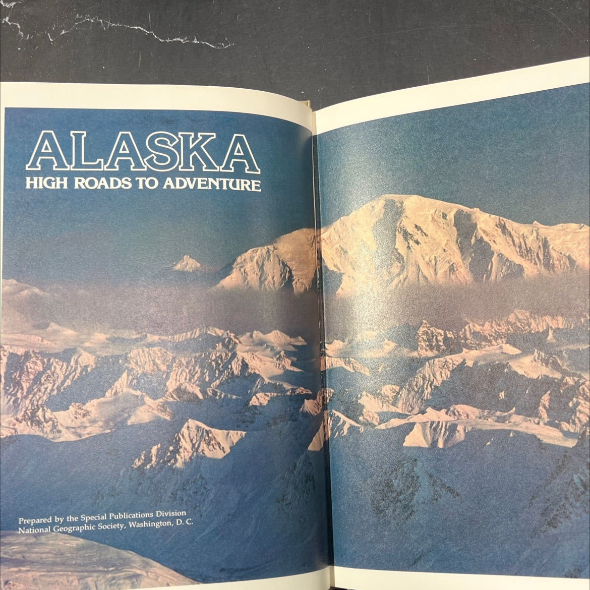 alaska high roads to adventure book, by National Geographic Society, 1976 Hardcover image 2