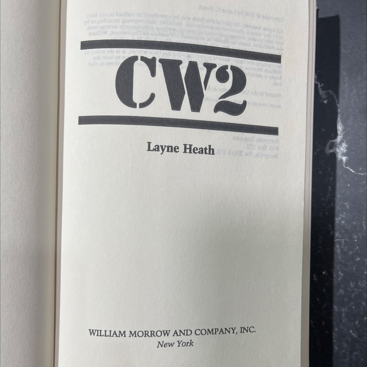 album of gaivios book, by Layne C. Heath, 1990 Hardcover image 2