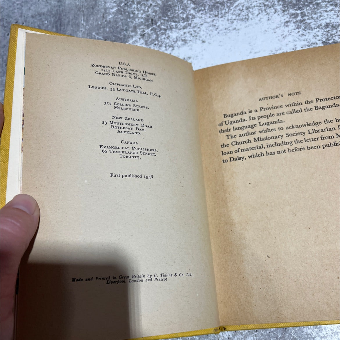 alexander mackay missionary and engineer book, by a. r. evans, 1956 Hardcover image 3