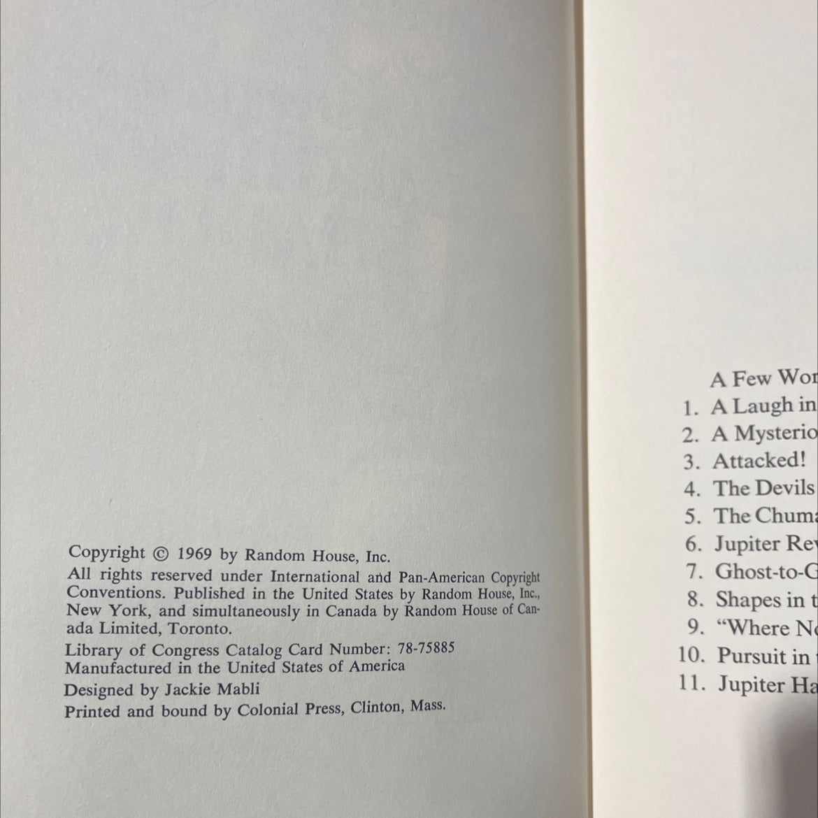 alfred hitchcock and the three investigators in the mystery of the laughing shadow book, by william arden, 1969 image 3