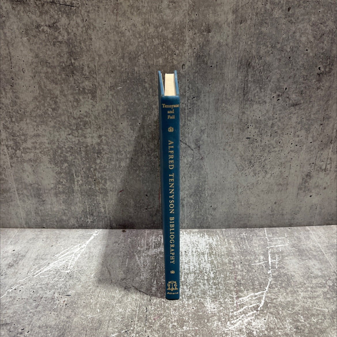 alfred tennyson an annotated bibliography book, by charles tennyson and christine fall, 1967 Hardcover image 4