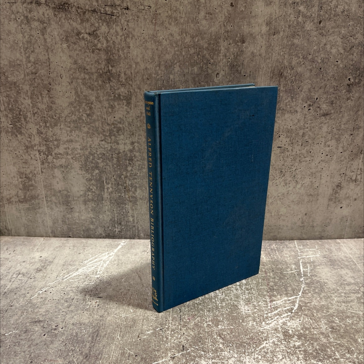 alfred tennyson an annotated bibliography book, by charles tennyson and christine fall, 1967 Hardcover image 1