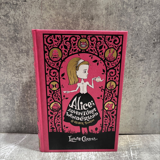alice in adventures wonderland & other stories book, by lewis carroll, 2010 Leather image 1