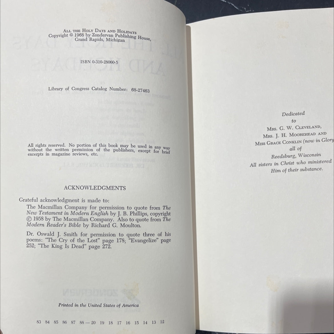 all the holy days and holidays or sermons on all national and religious memorial days book, by dr. herbert lockyer, image 3
