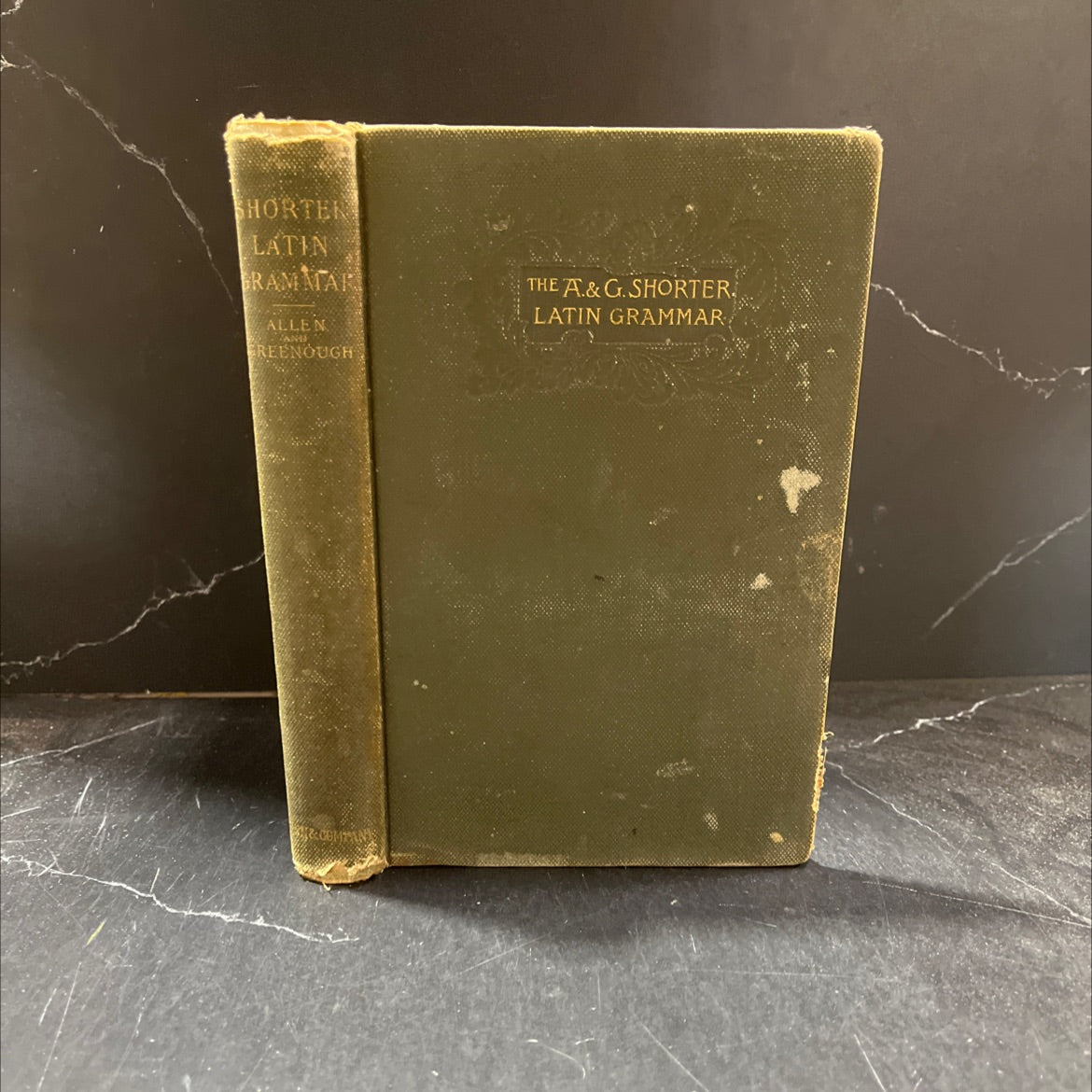allena and greenough's shorter latin grammar for schools and academies book, by a james bradstreet greenough, 2012 image 1