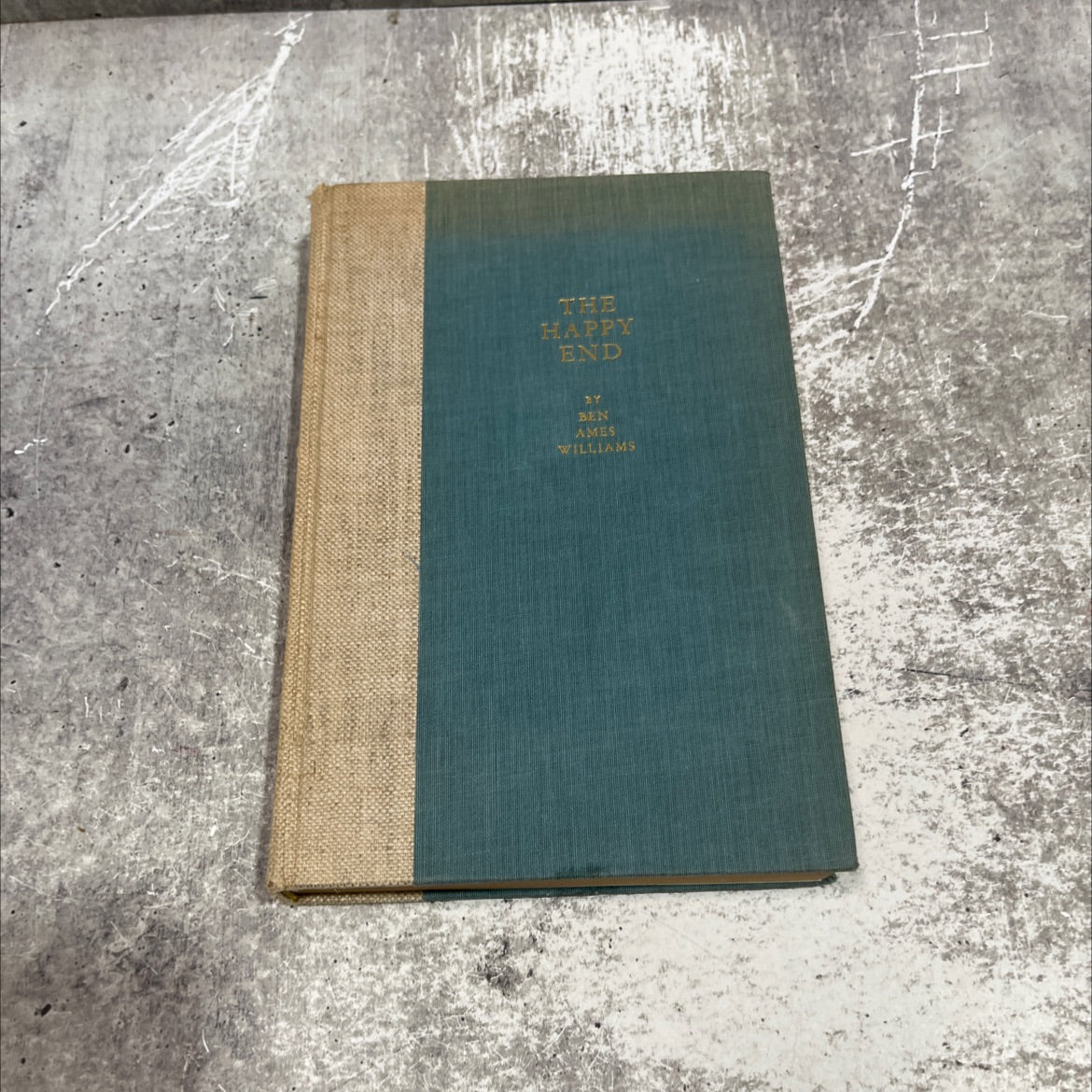 allingen the happy end book, by ben ames williams, 1939 Hardcover image 1