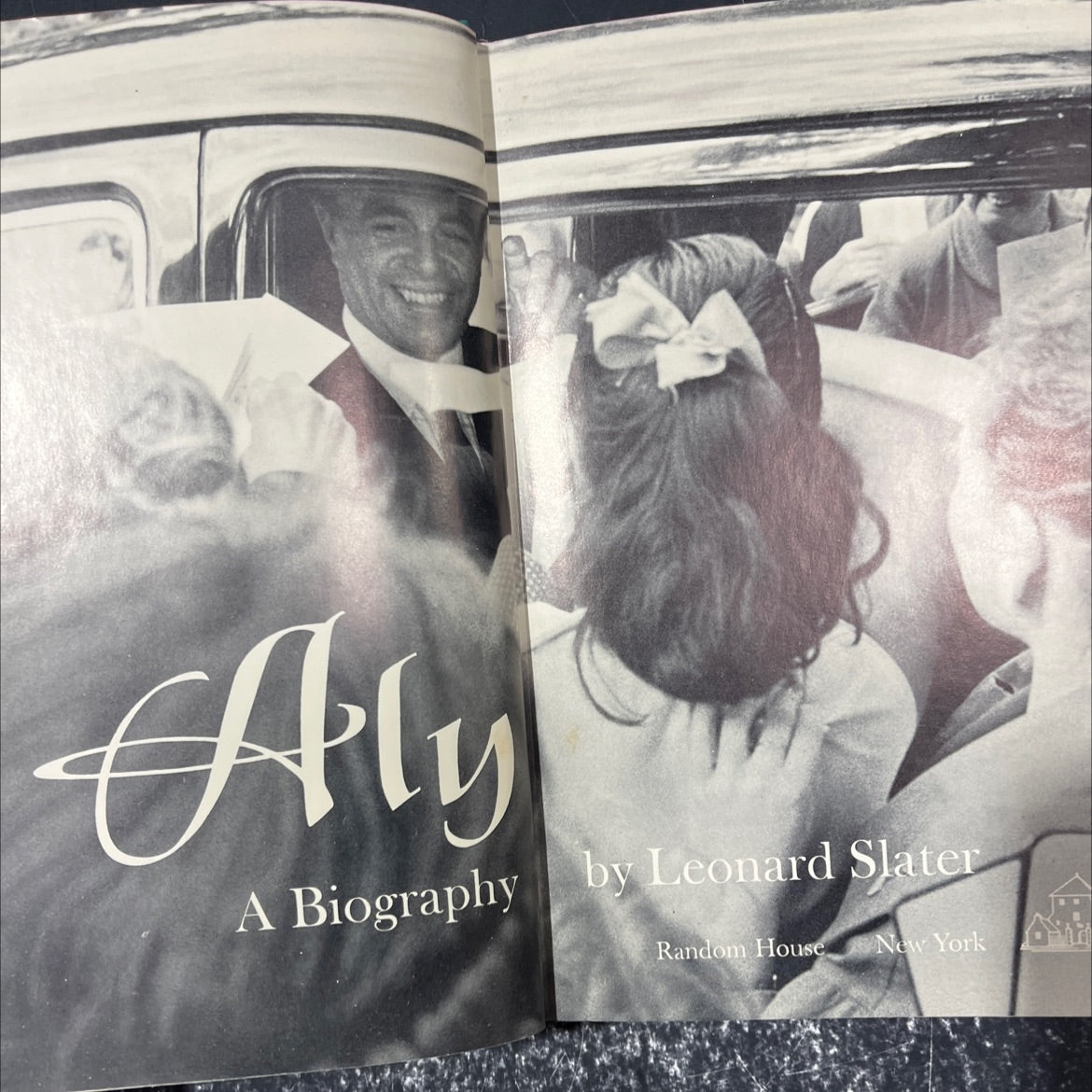 ally a biography book, by Leonard Slater, 1965 Hardcover image 2