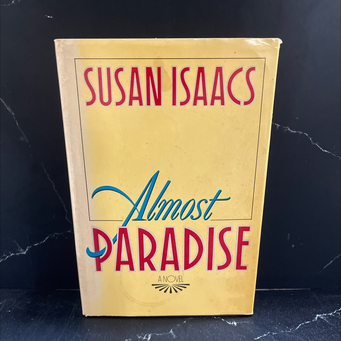almost paradise book, by susan isaacs, 1984 Hardcover image 1