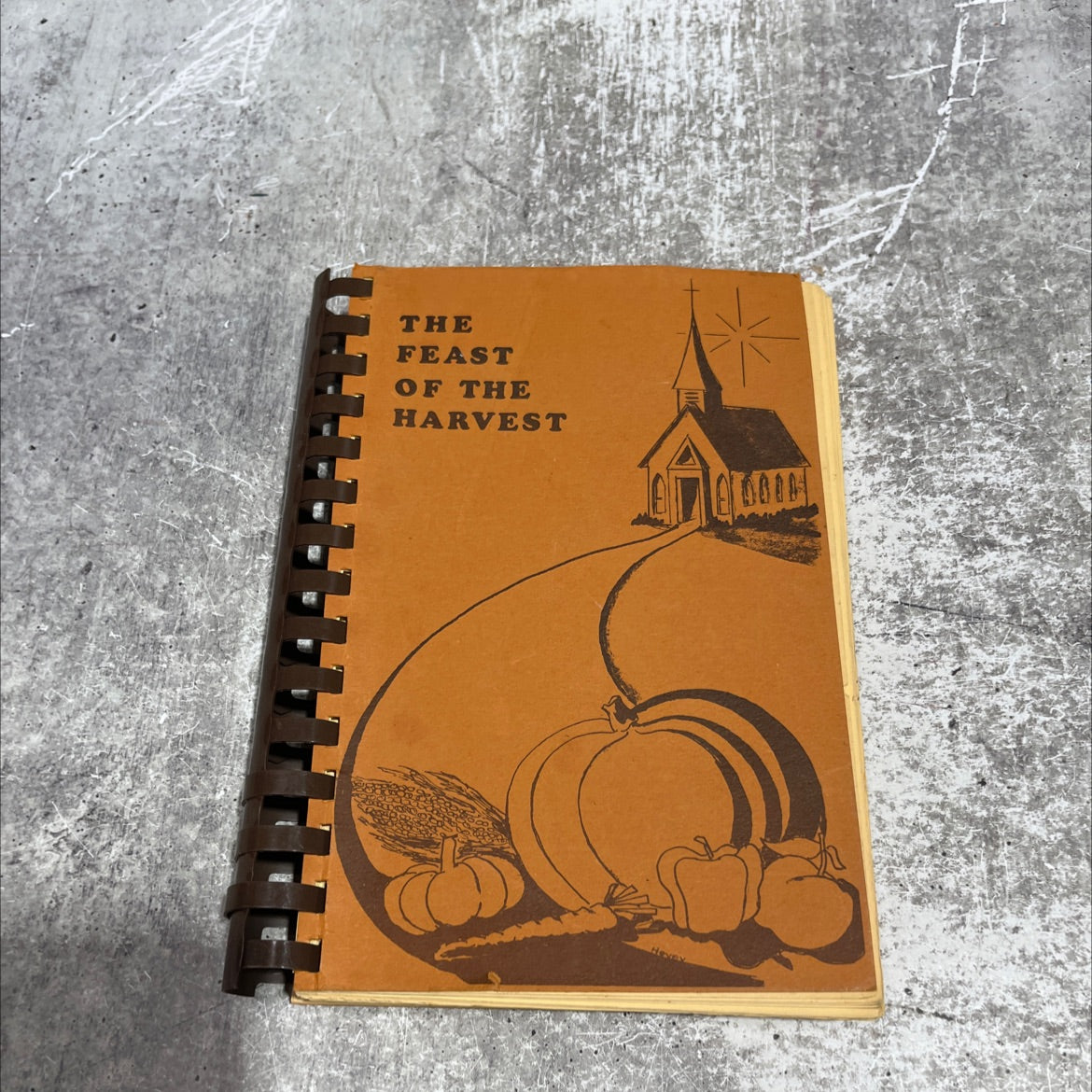 alton area assemblies present \"feast of the harvest\" book, by norton richardson, unknown Paperback image 1