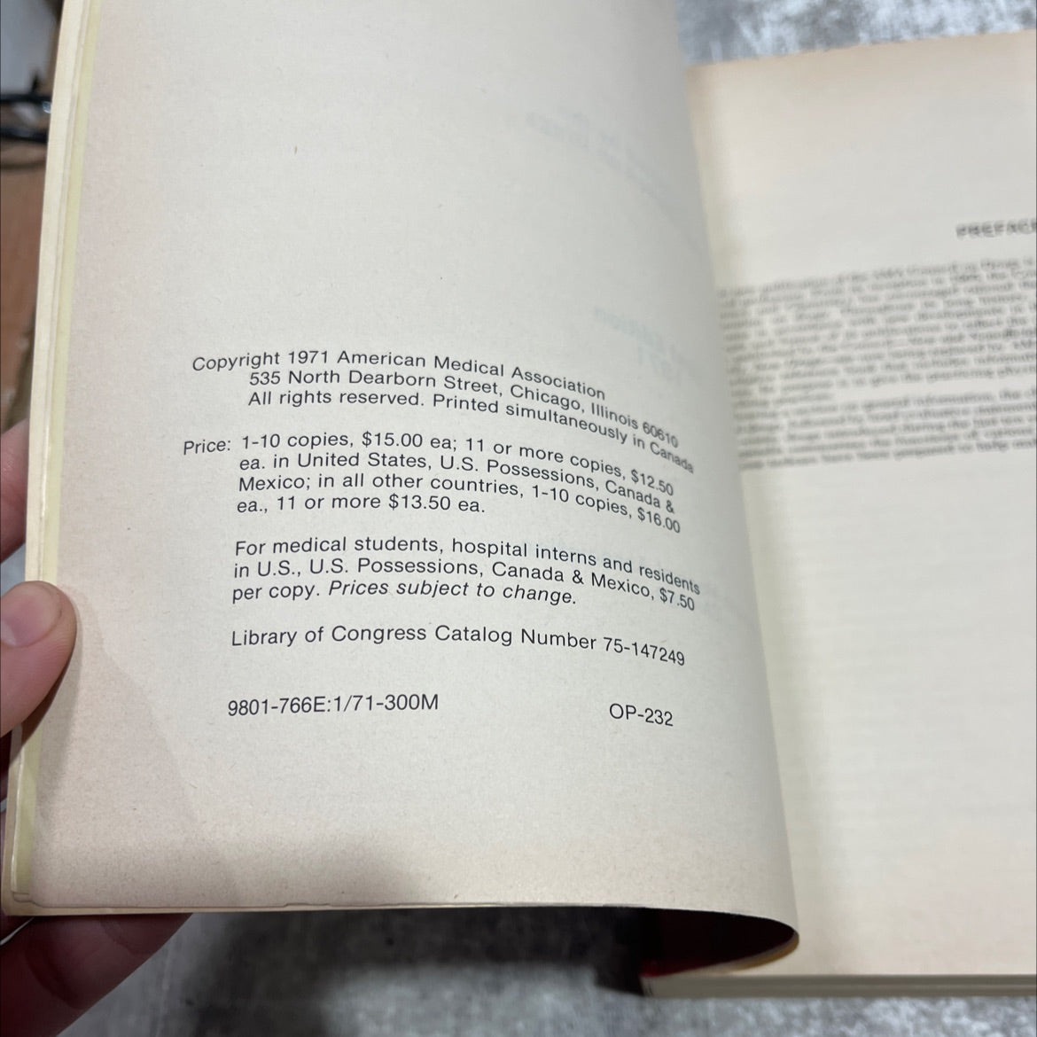 ama drug evaluations book, by ama council on drugs, 1971 Paperback image 3