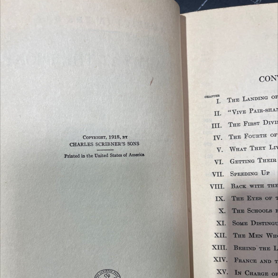 america in the war our army at the front book, by heywood broun, 1922 Hardcover image 3
