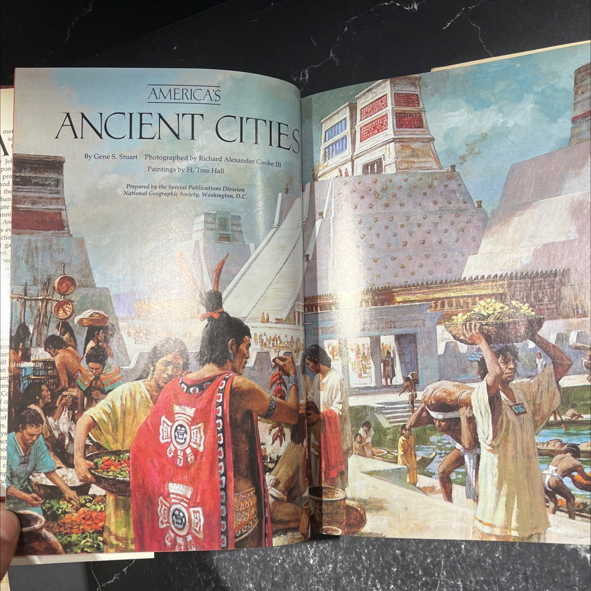 america's ancient cities book, by gene s. stuart, 2000 Hardcover image 2