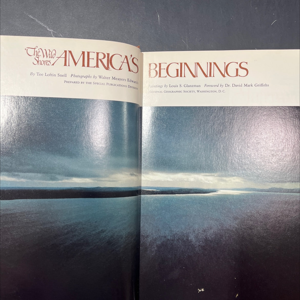 america's beginnings book, by tee loftin snell, 1974 Hardcover image 2