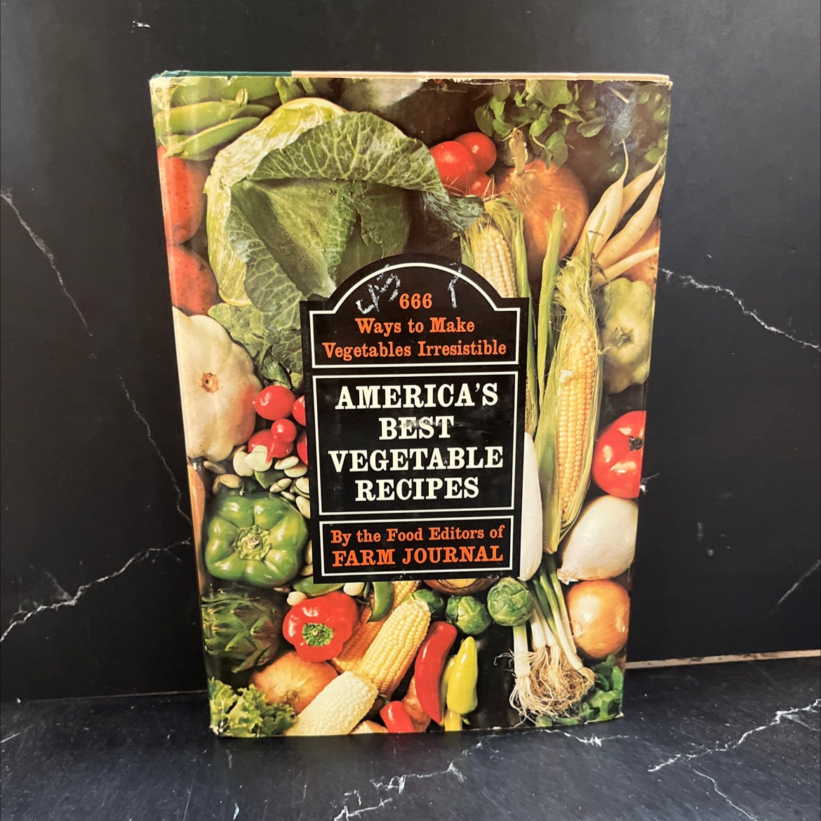 america's best vegetable recipes book, by farm journal, 1970 Hardcover image 1