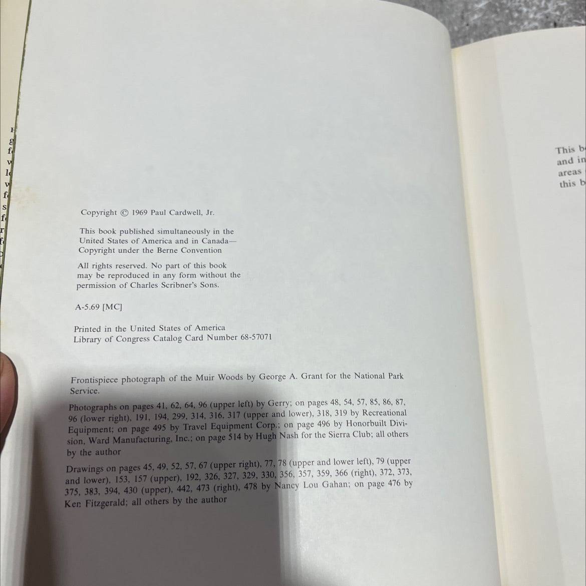 america's camping book book, by paul cardwell, jr., 1969 Hardcover image 3