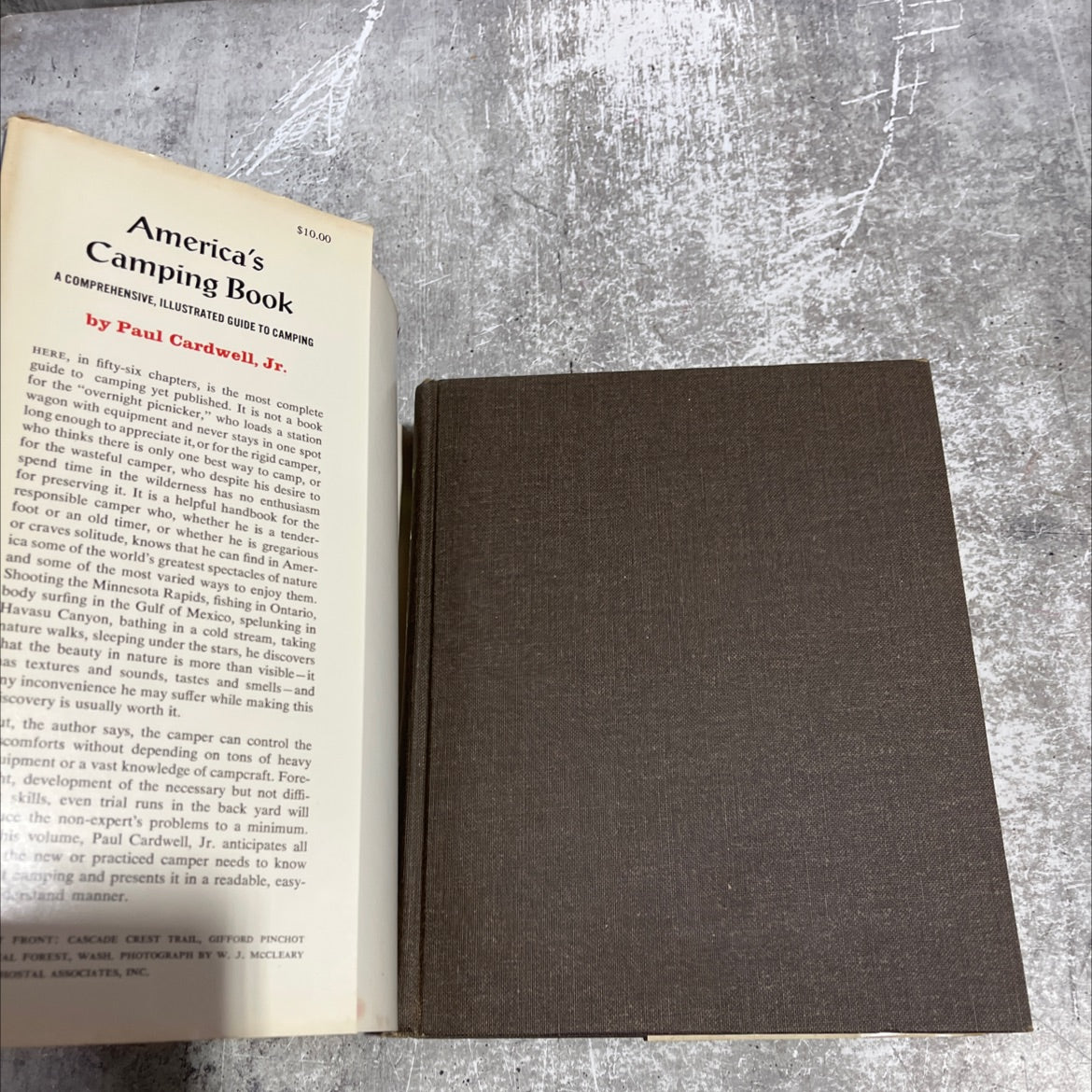 america's camping book book, by paul cardwell, jr., 1969 Hardcover image 4