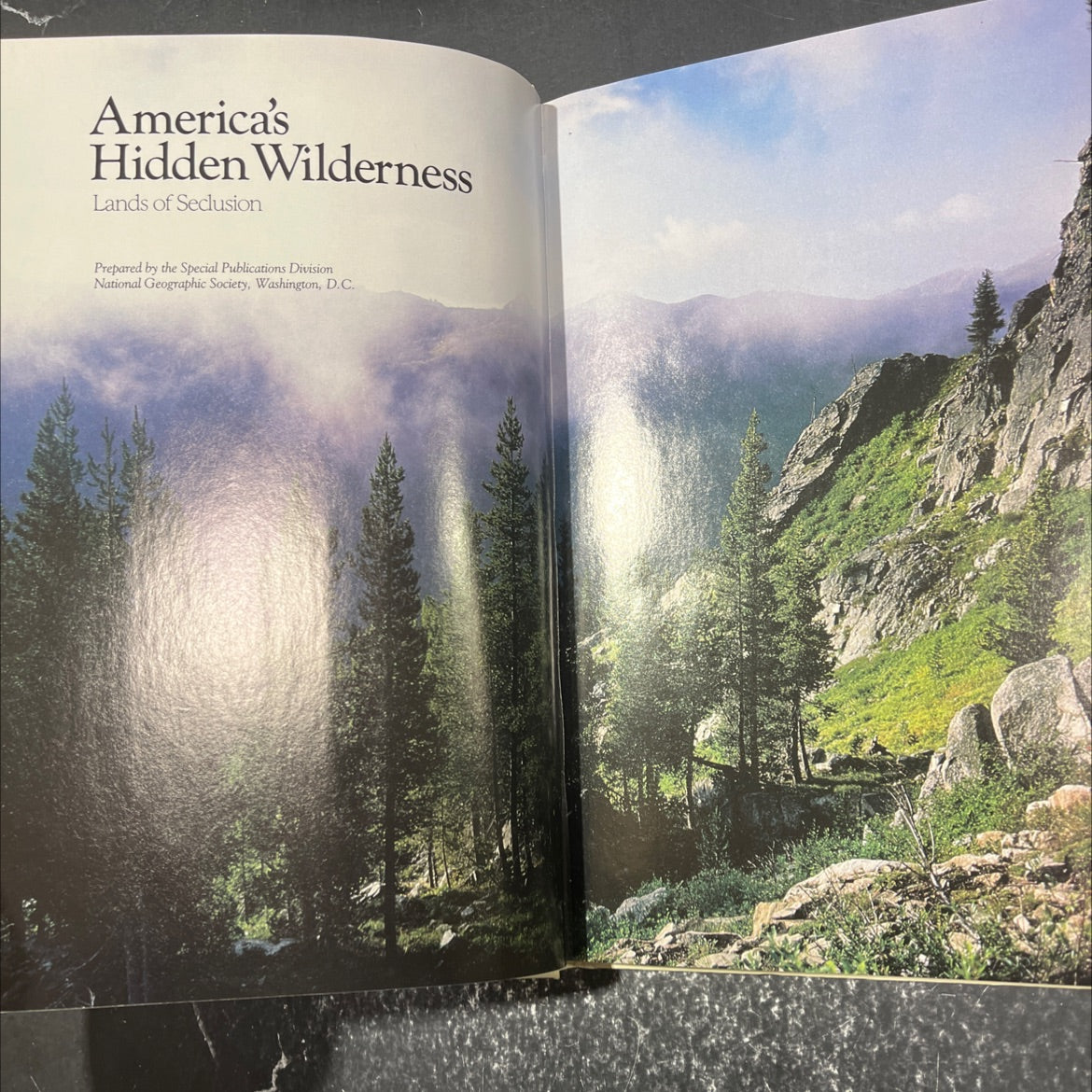 america's hidden wilderness lands of seclusion book, by not stated, 1988 Hardcover image 2