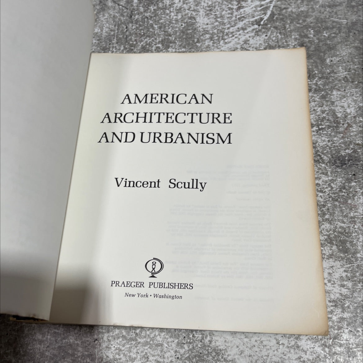 american architecture and urbanism book, by Vincent Scully, 1973 Paperback image 2
