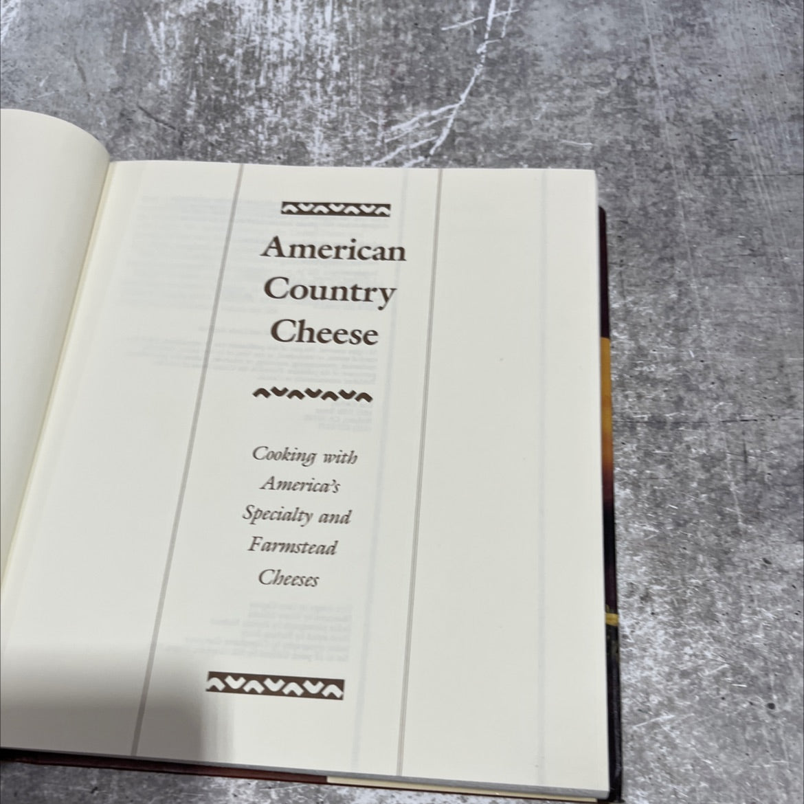 american country cheese book, by Laura Chenel, Linda Siegfried, 1989 Hardcover image 2