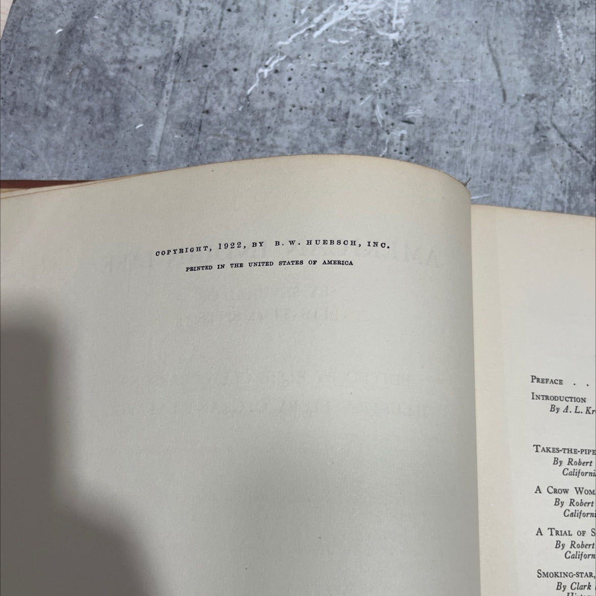 american indian life book, by several of its students, 1925 Hardcover image 3