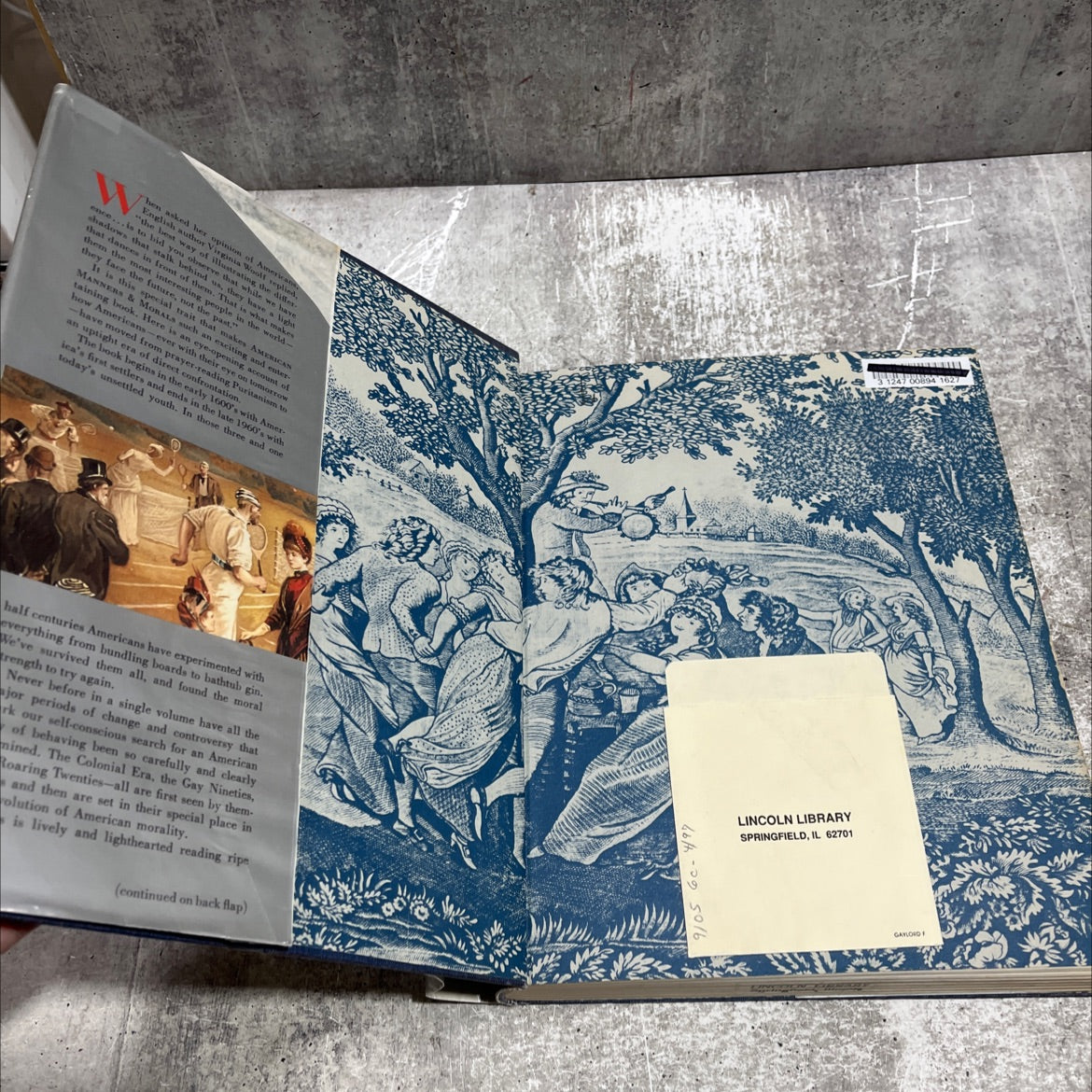 american manners & morals a picture history of how we behaved and misbehaved book, by unknown, 1969 Hardcover image 4
